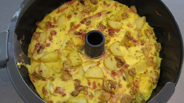 Actifry - omelet med kartofler