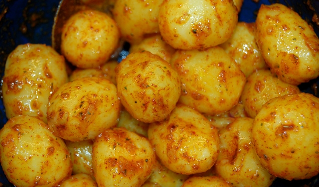 Kartofler i ovn - nye kartofler kan anvendes